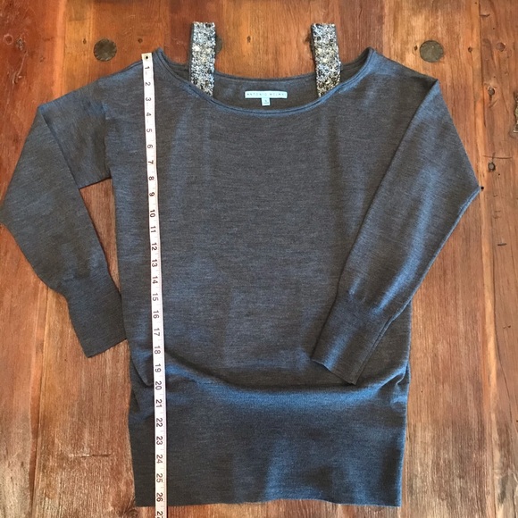 Antonio Melani Sweater - Beautiful Beaded Straps - Picture 5 of 8